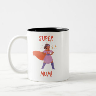 Super Mum Empowering Superhero Mum Gift Coffee Cup