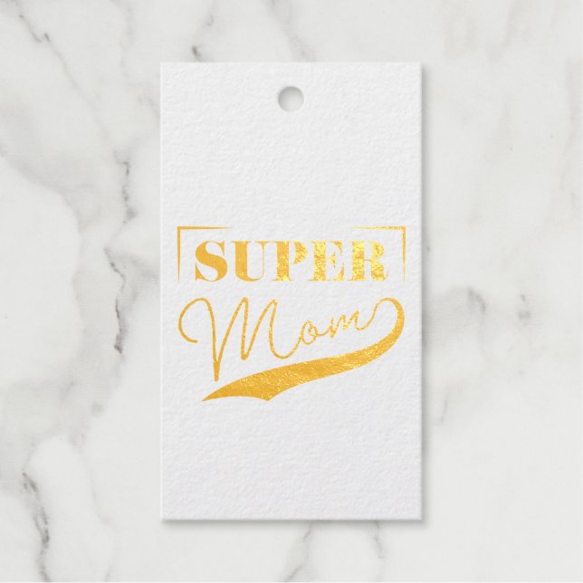 Super Mum Gift Tags (Front)