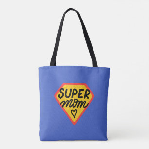Super Mum Hero Mother Funny Mothers Day Gifts Tote Bag