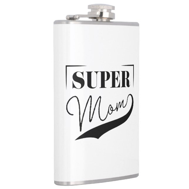 Super Mum Hip Flask (Right)