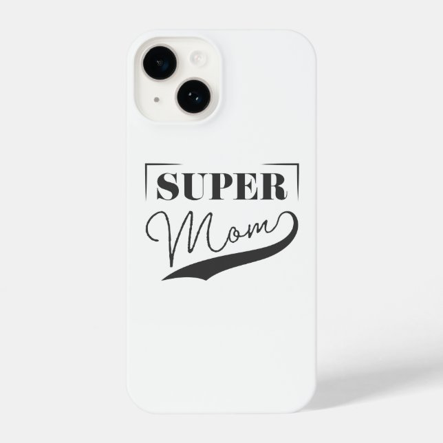 Super Mum iPhone Case (Back)