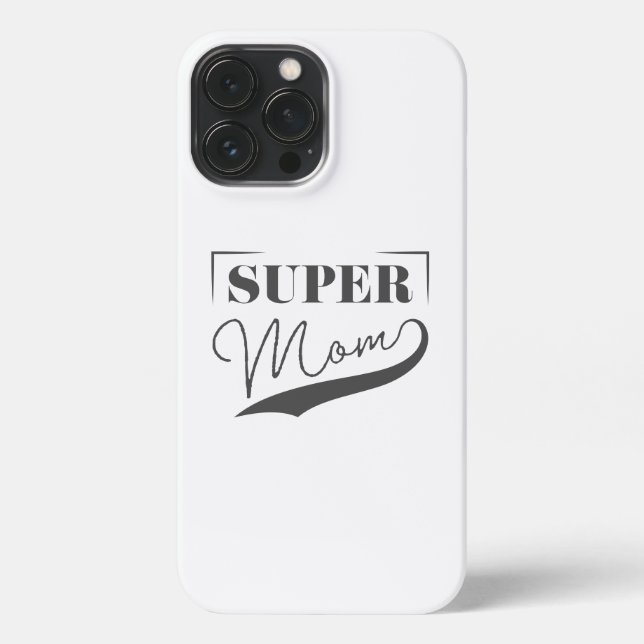 Super Mum iPhone Case (Back)
