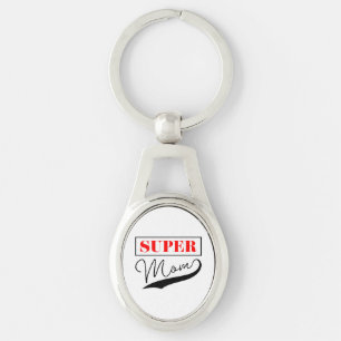 Super Mum Key Ring