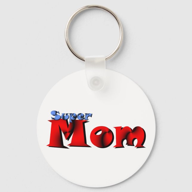 Super Mum Keychain (Front)