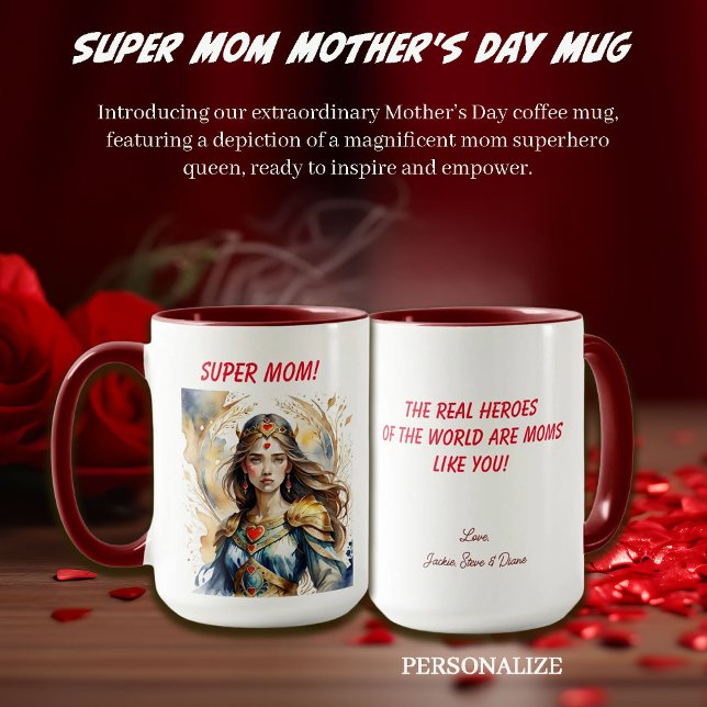 Super Mum Mother's Day Mug (Creator Uploaded)