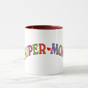 super mum mother's day mug gift idea