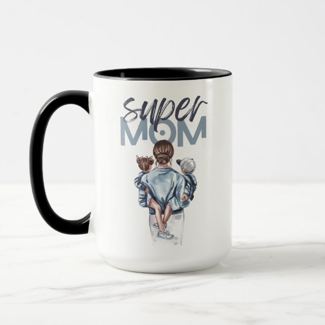 Super mum mug (Left)