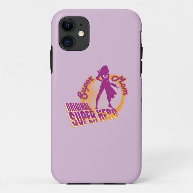 Super Mum Original Super Hero Case-Mate iPhone Case (Back)