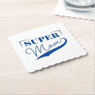 Super Mum Paper Coaster