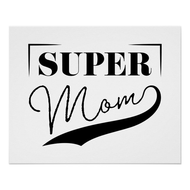 Super Mum Poster (Front)