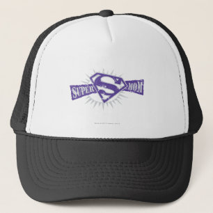 Super Mum Purple Starburst Trucker Hat