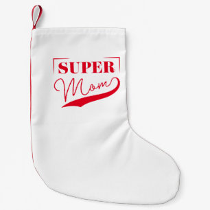 Super Mum Small Christmas Stocking