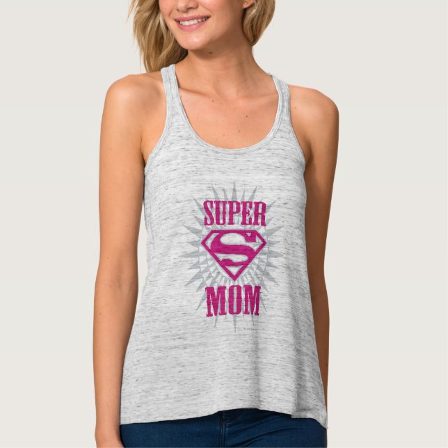 Super Mum Starburst Singlet (Front)
