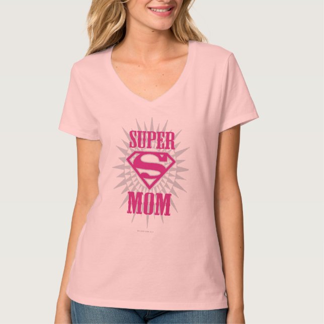 Super Mum Starburst T-Shirt (Front)
