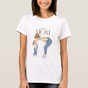 super mum T-shirt cute motherday ghaphic tee