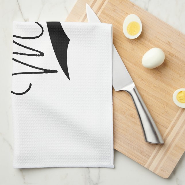 Super Mum Tea Towel (Quarter Fold)