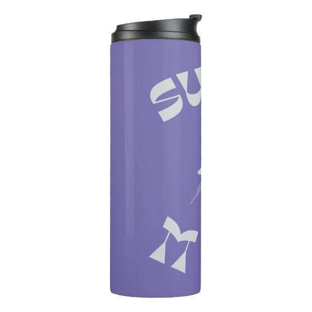 super mum thermal tumbler (Rotated Left)