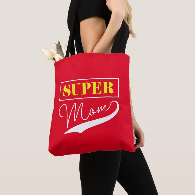 Super Mum Tote Bag (Close Up)