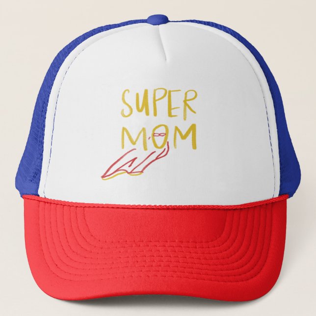 Super Mum Trucker Hat (Front)