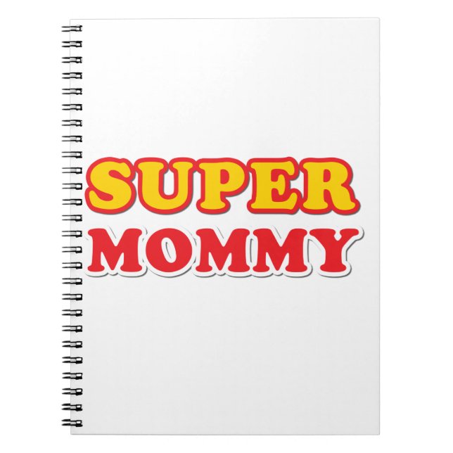Super Mummy Notebook (Front)