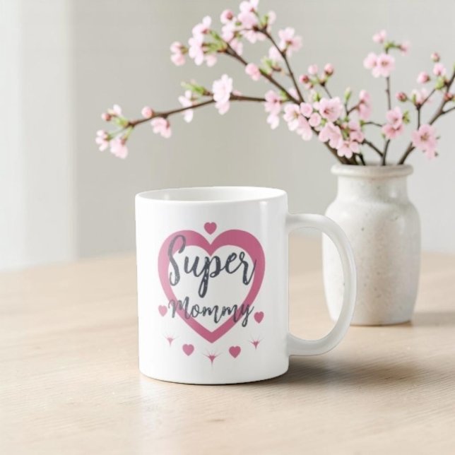 Super Mummy Personalised Best Mum Gift Coffee Mug (Creator Uploaded)