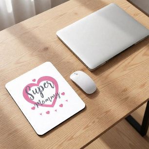 Super Mummy Personalised Best Mum Gift Mouse Pad