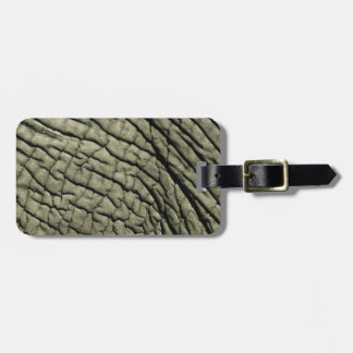 Super Natural Wild Elephant Skin Luggage Tag