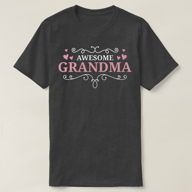 Super Nonna Niece Grandson Gift Best Grandmother 8 T-Shirt (Design Front)