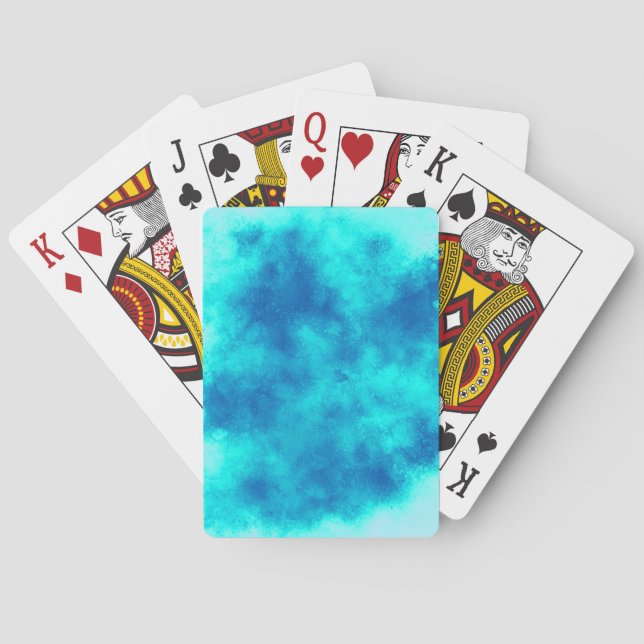 Super Nova  cloud effect Playing Cards (Back)