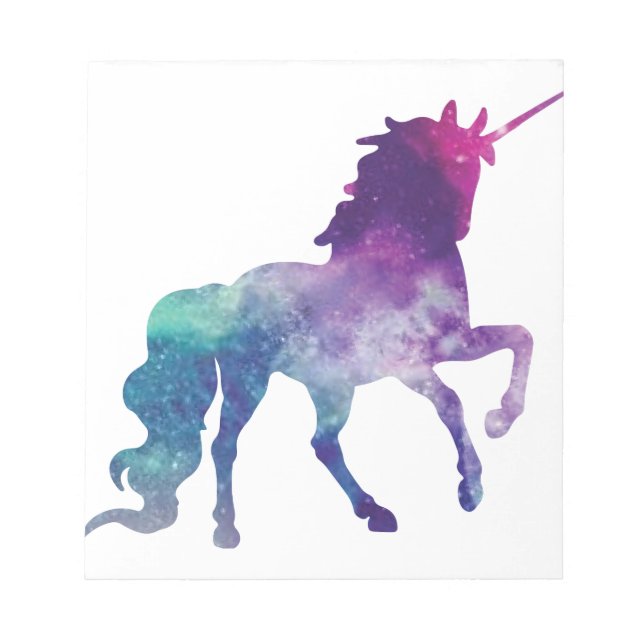 Super Nova Unicorn Notepad (Front)