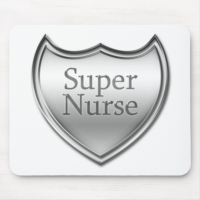 Super Nurse Emblem Mouse Pad (Front)