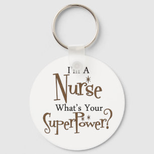 Super Nurse Key Ring