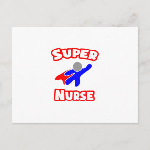 Super Nurse Postcard