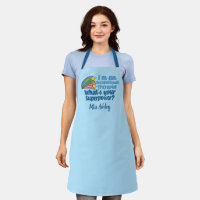 Super Occupational Therapist Cute Custom Blue OT