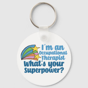 Super Occupational Therapist Cute OT Key Ring