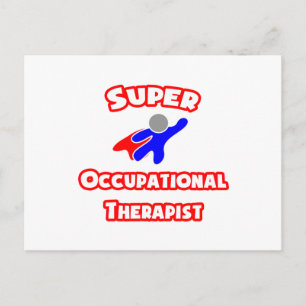 Super Occupational Therapist Postcard