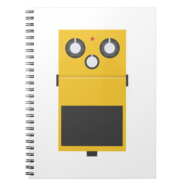 Super Overdrive Effect Pedal Notebook (Front)