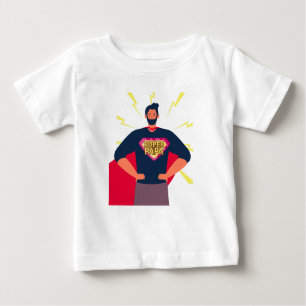 Super Papa Baby T-Shirt