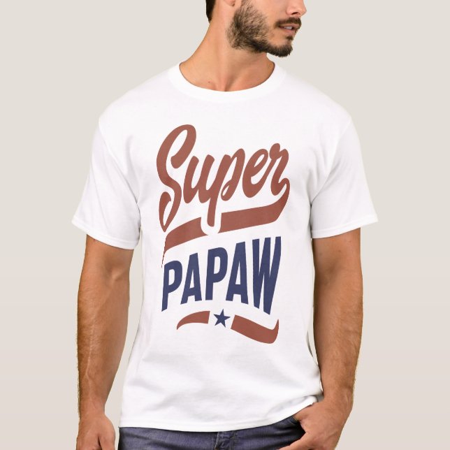 Super Papaw T-Shirt (Front)