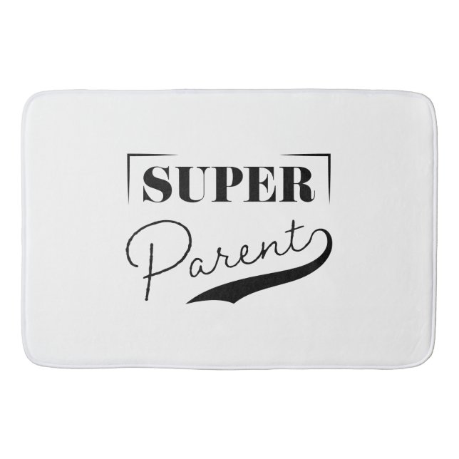 Super Parent Bath Mat (Front)