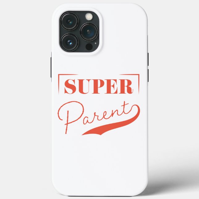 Super Parent Case-Mate iPhone Case (Back)