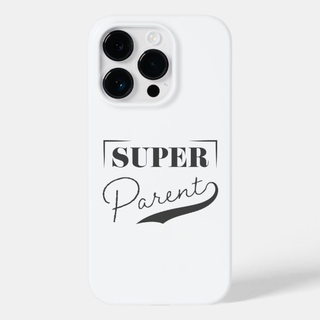 Super Parent Case-Mate iPhone Case (Back)
