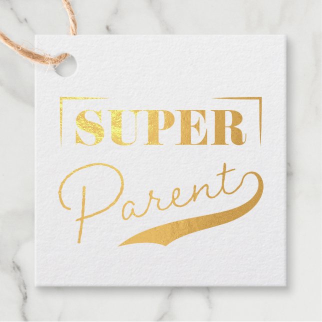 Super Parent Favour Tags (Front)