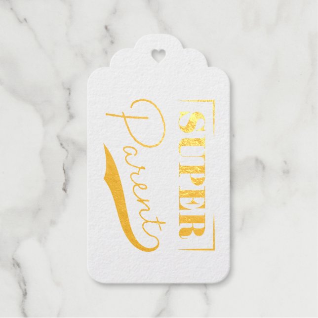 Super Parent Gift Tags (Front)