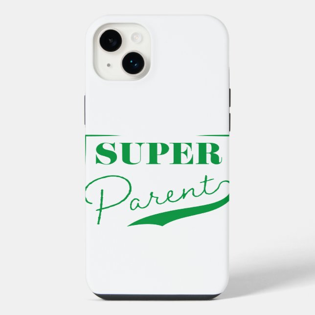 Super Parent iPhone Case (Back)