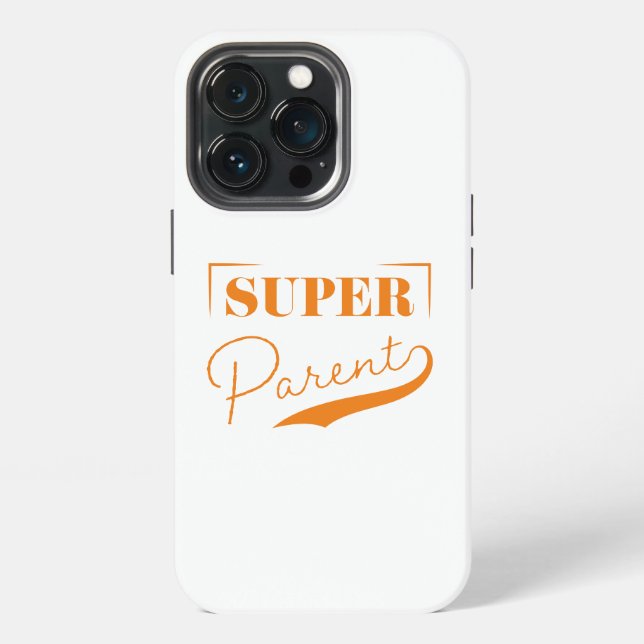 Super Parent iPhone Case (Back)
