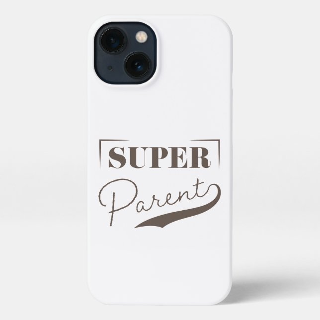 Super Parent iPhone Case (Back)