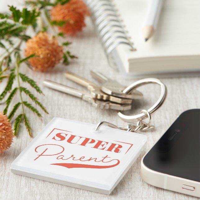 Super Parent Key Ring (Front Right)