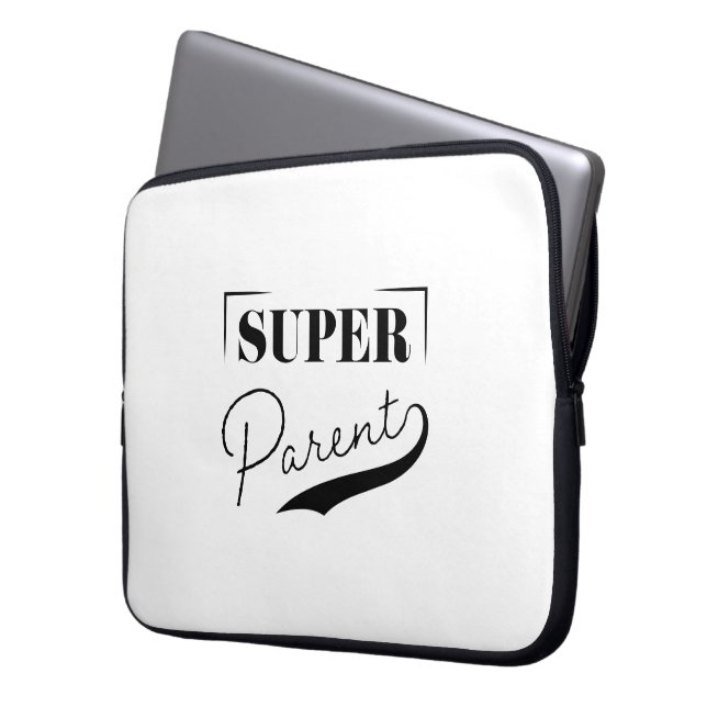 Super Parent Laptop Sleeve (Front Left)