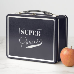 Super Parent Metal Lunch Box